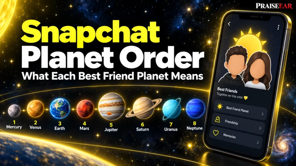 Snapchat Planet Order